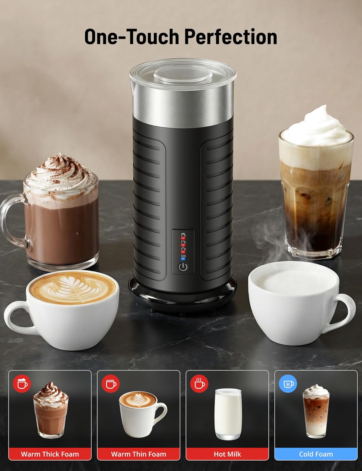 Thumbnail 4 de PARIS RHÔNE Milk Frother, Stainless Steel