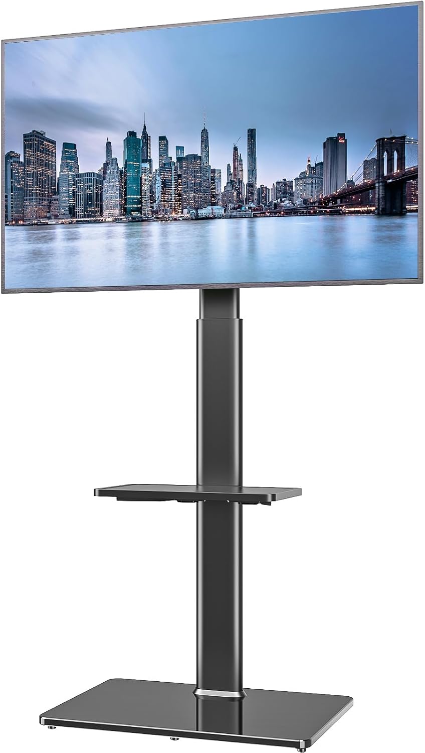 Detalle de TV Standfuß HT2001BP höhenverstellbar 19–42 Zoll