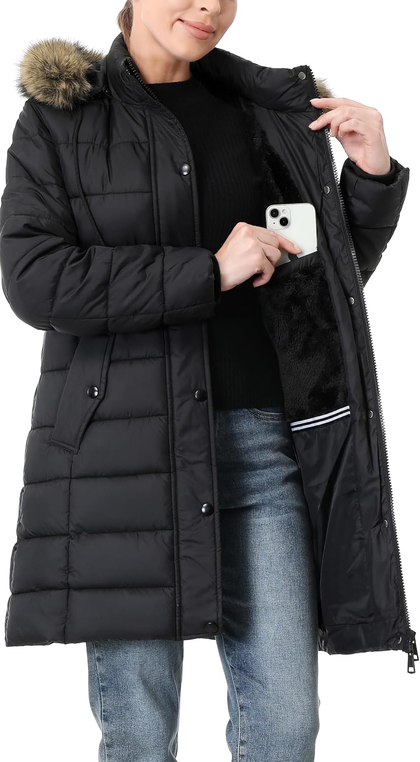Thumbnail 6 de Women's Winter Thickened Down Jacket Long Puffer Coat
