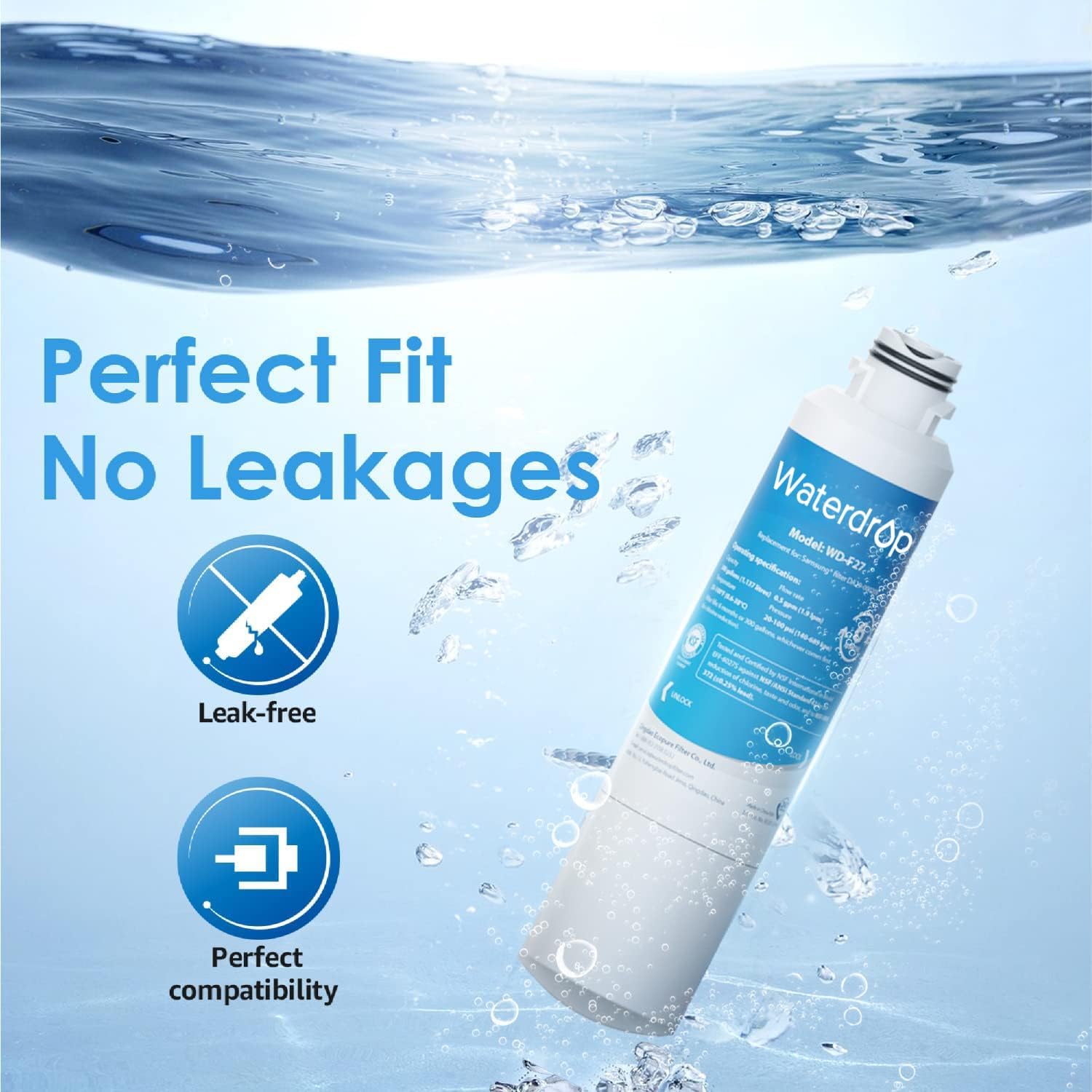 Thumbnail 6 de Waterdrop Refrigerator Water Filter WD-F27