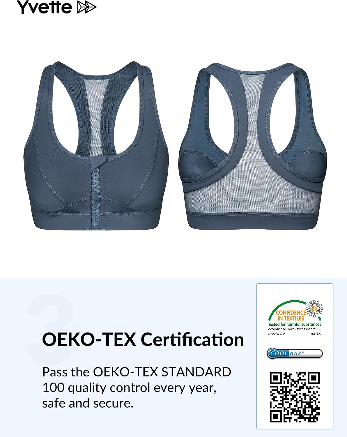 Thumbnail 6 de Yvette High-Impact Sports Bra