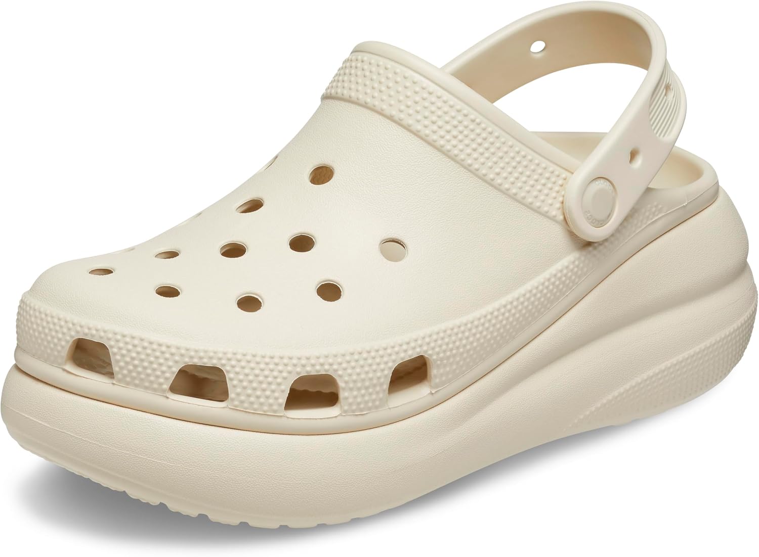 Detalle de Crush Clog zoccoli con plateau Crocs: comfort modulare e stile per tutti i giorni