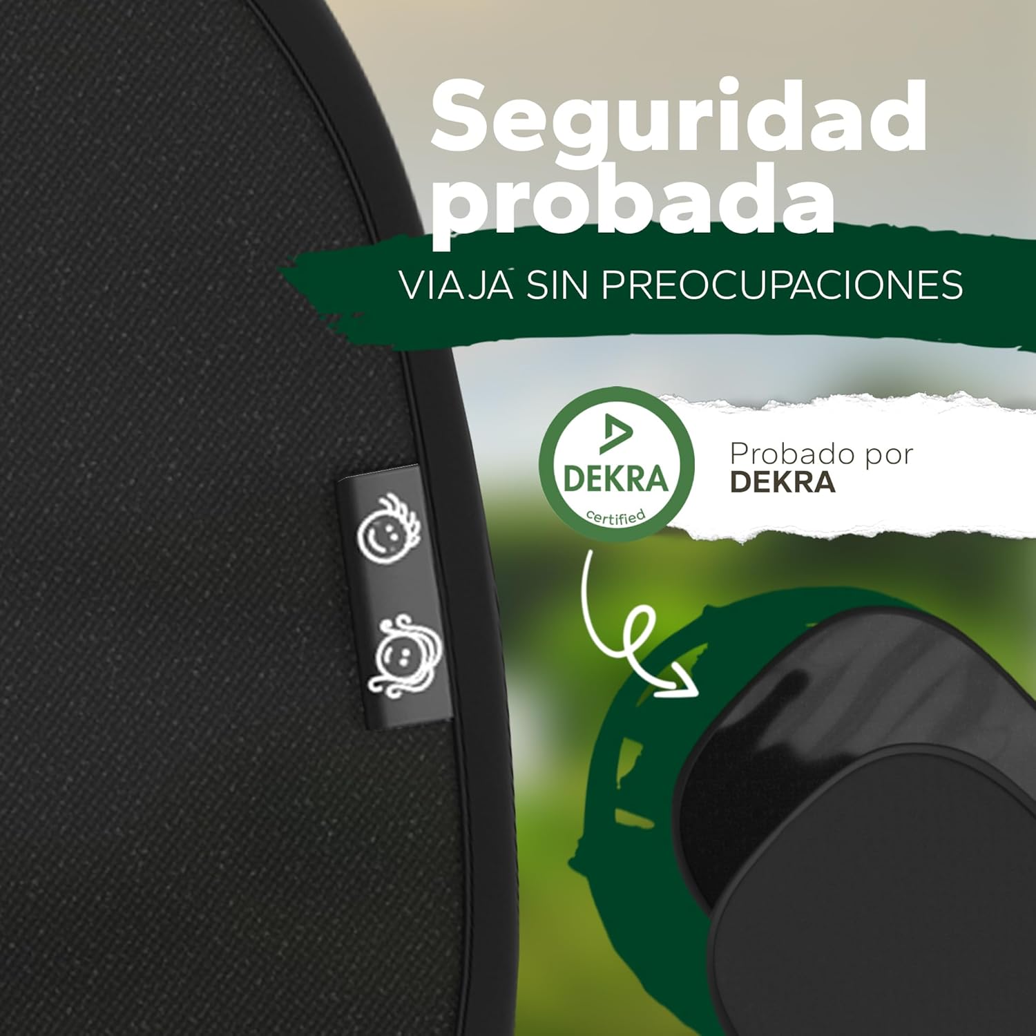 Thumbnail 3 de Parasol Coche Bebé UPF50+ protección UV