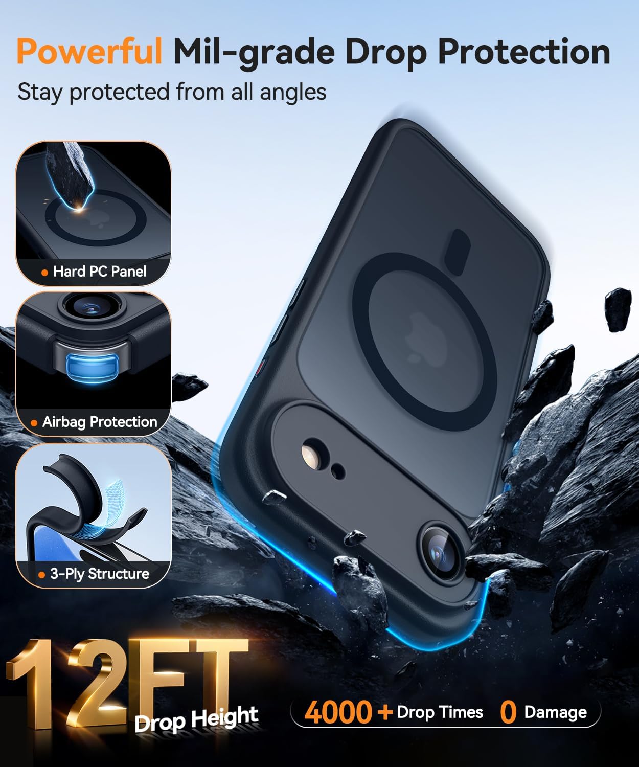 Thumbnail 5 de CANSHN Magnetic iPhone Air Case 6.5