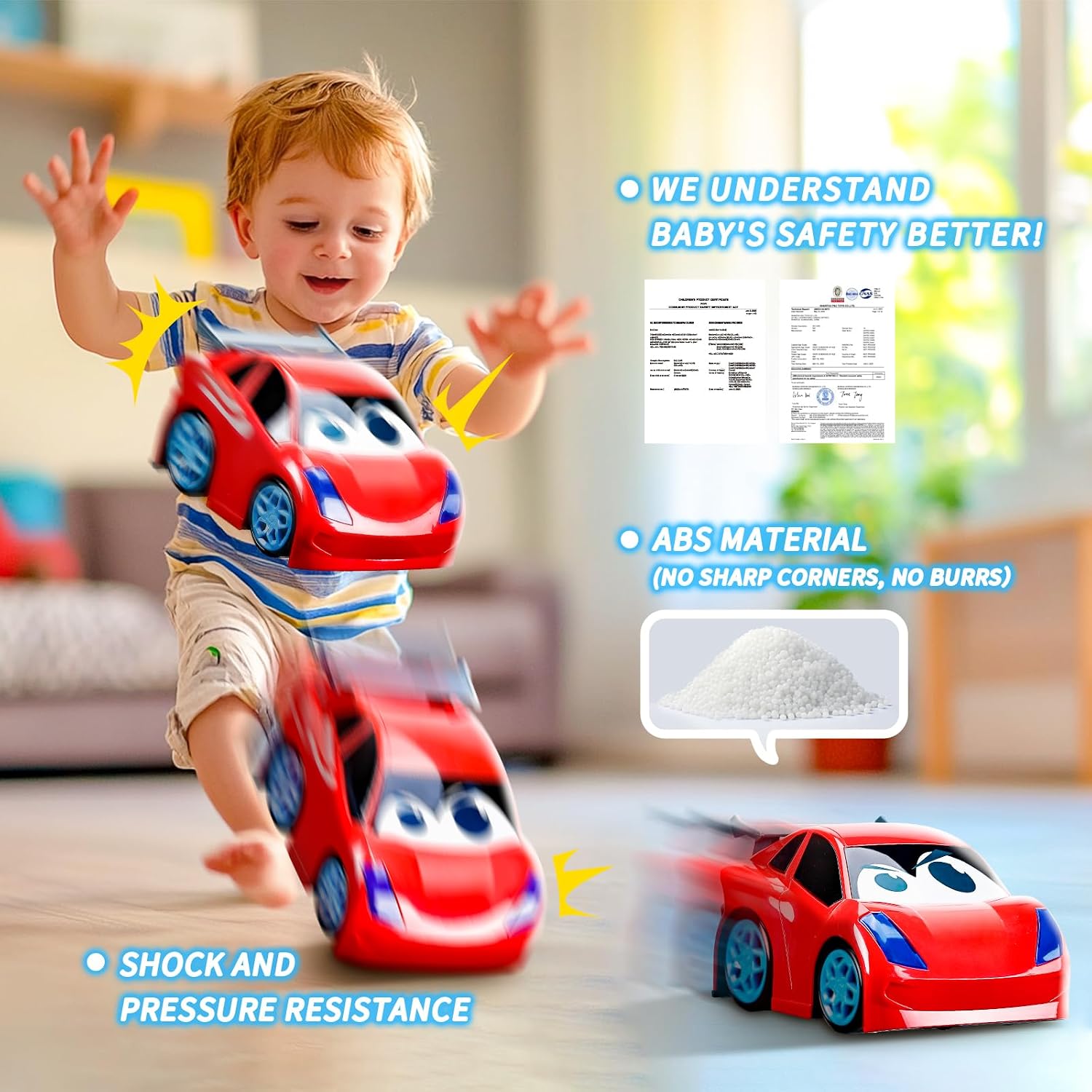 Detalle de AEROQUEST RC Cartoon Auto ab 2 Jahren