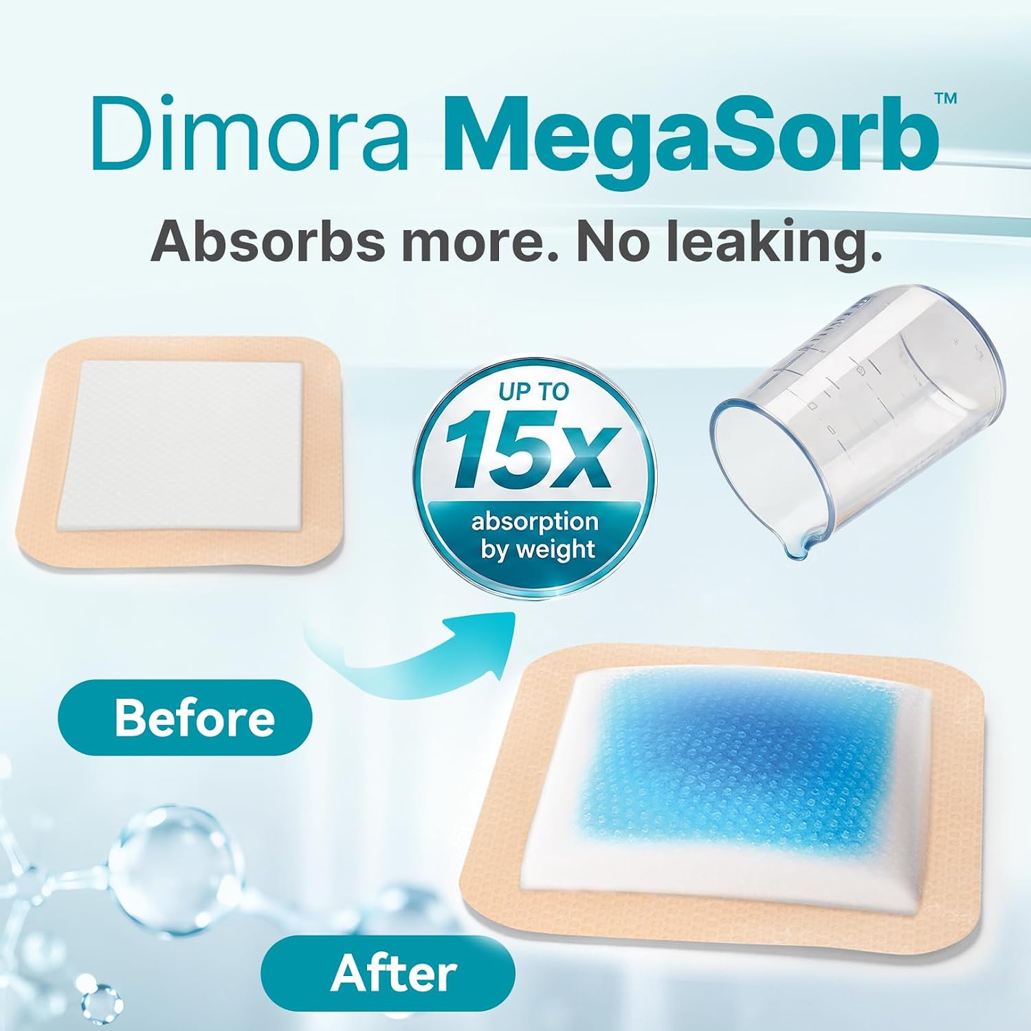 Detalle de Dimora Silicone Foam Dressing 4" ⚙