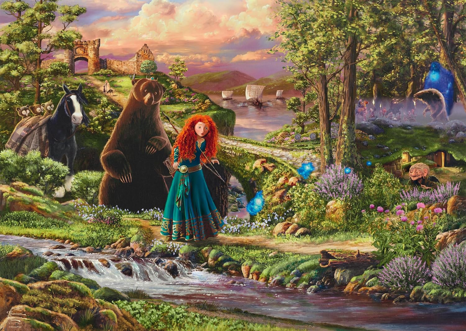 Thumbnail 3 de Schmidt Spiele 58039 Disney Merida Puzzle