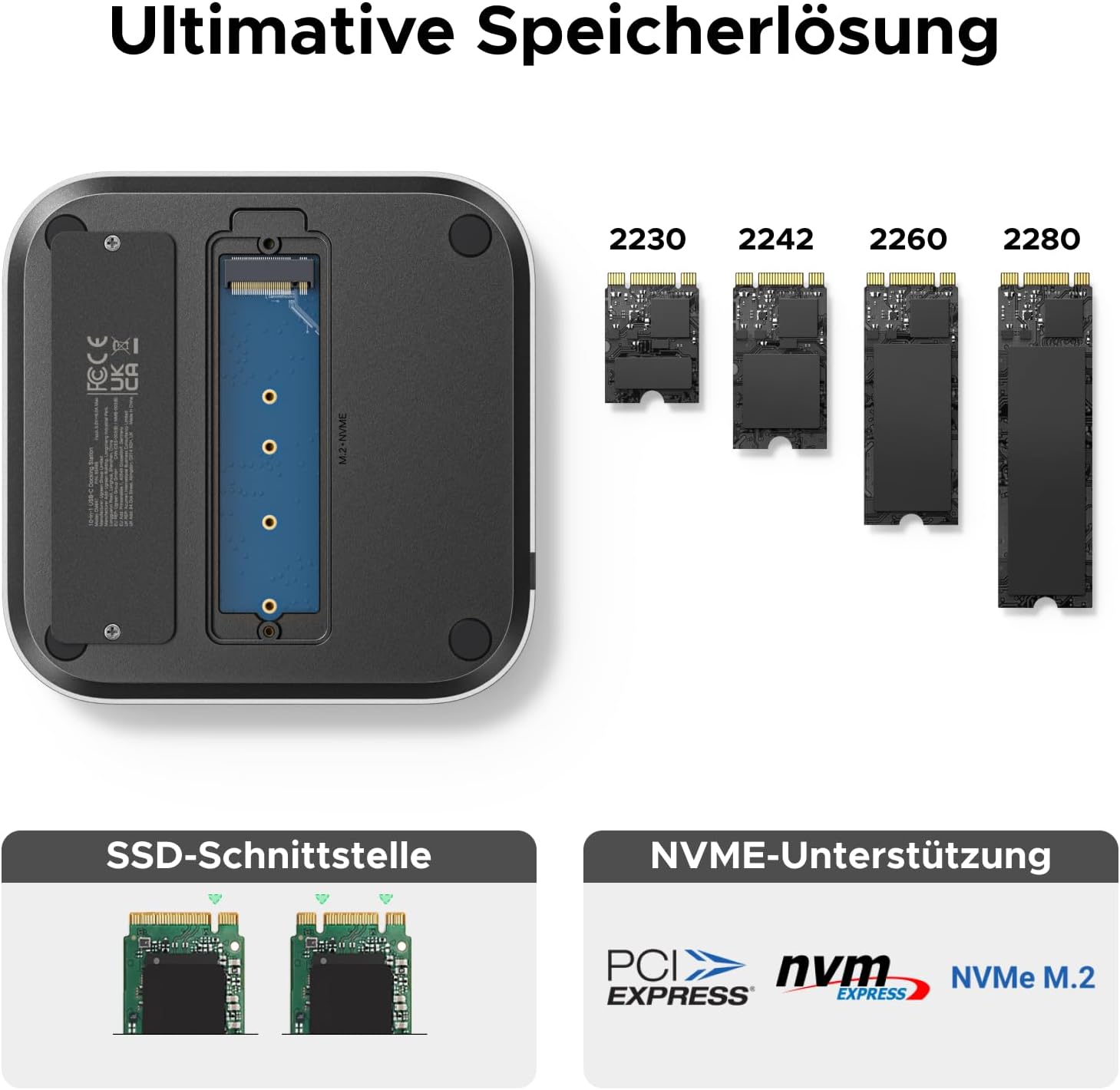 Detalle 2 de UGREEN Mac mini M4 Dock für DisplayPort 240 Hz
