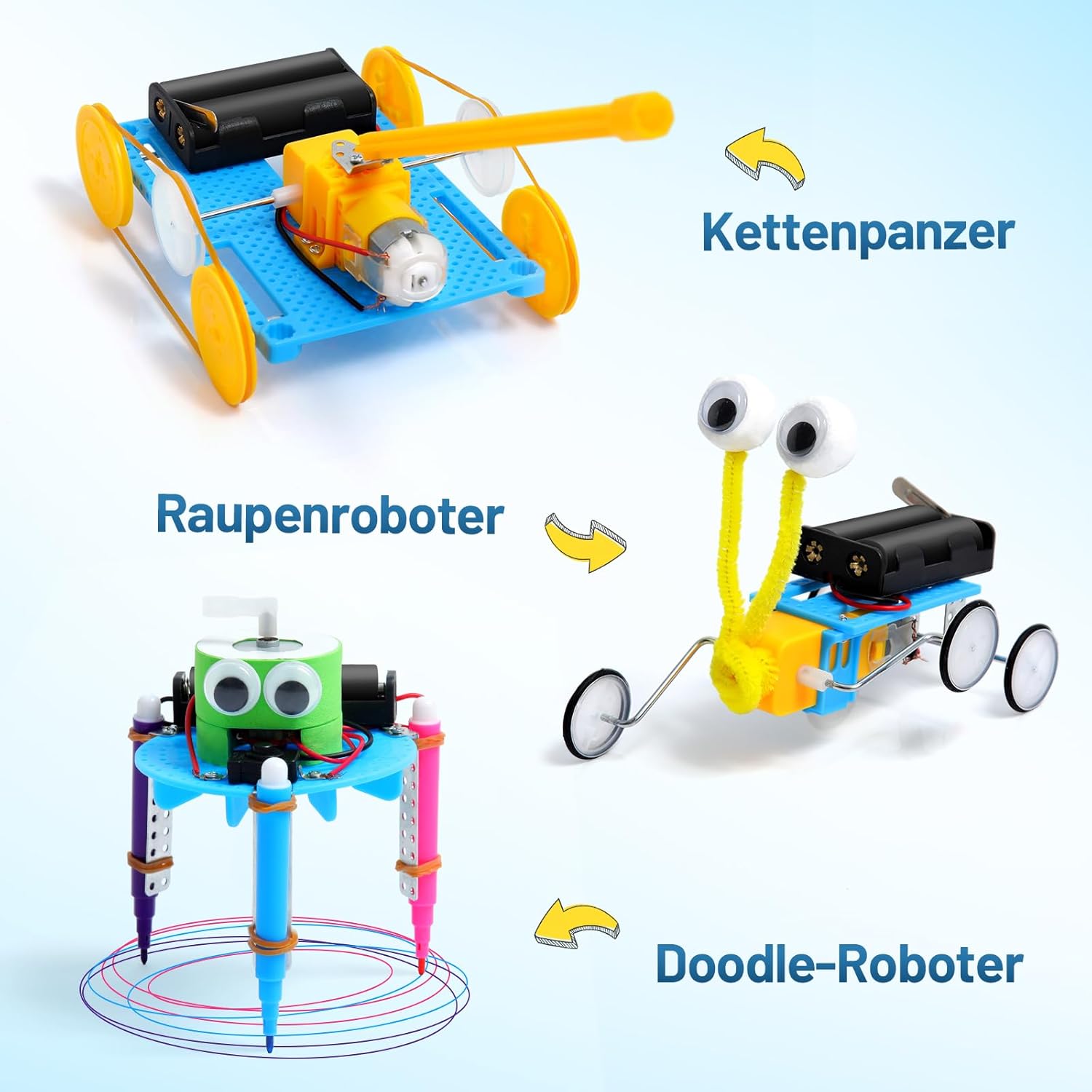 Detalle 2 de Experimentierkasten Elektronik Bausatz für Kinder ab 8