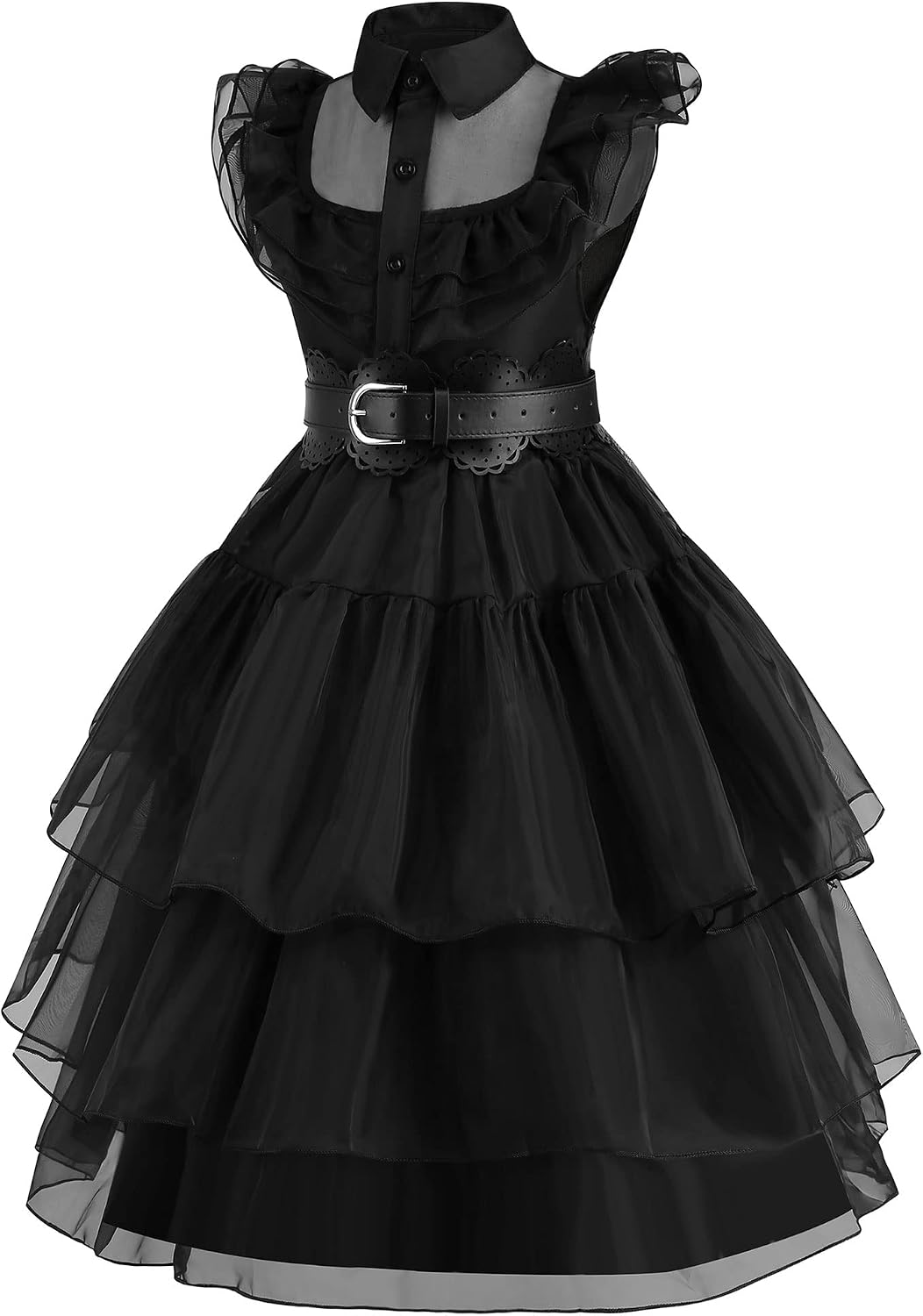 Detalle de Beejirm Wednessday Kids Dress 4-13 Years