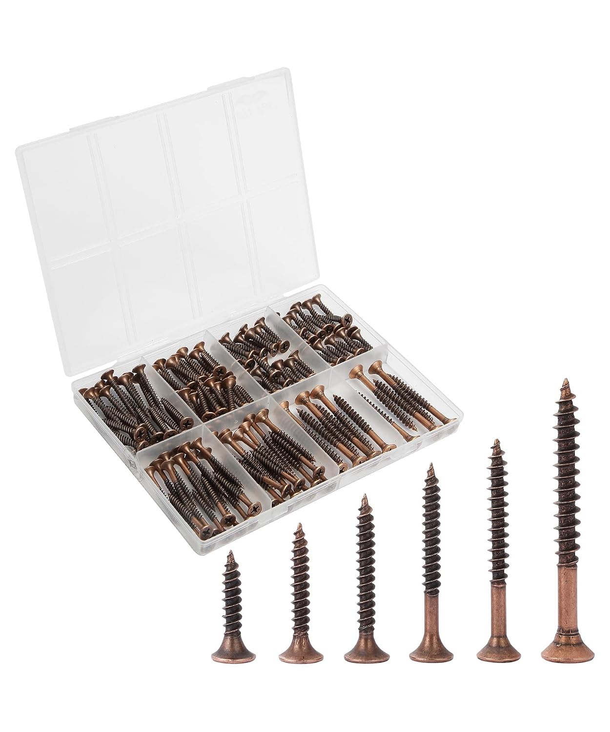 Detalle de Mr. Pen Wood Screw Assortment, 152 Pieces
