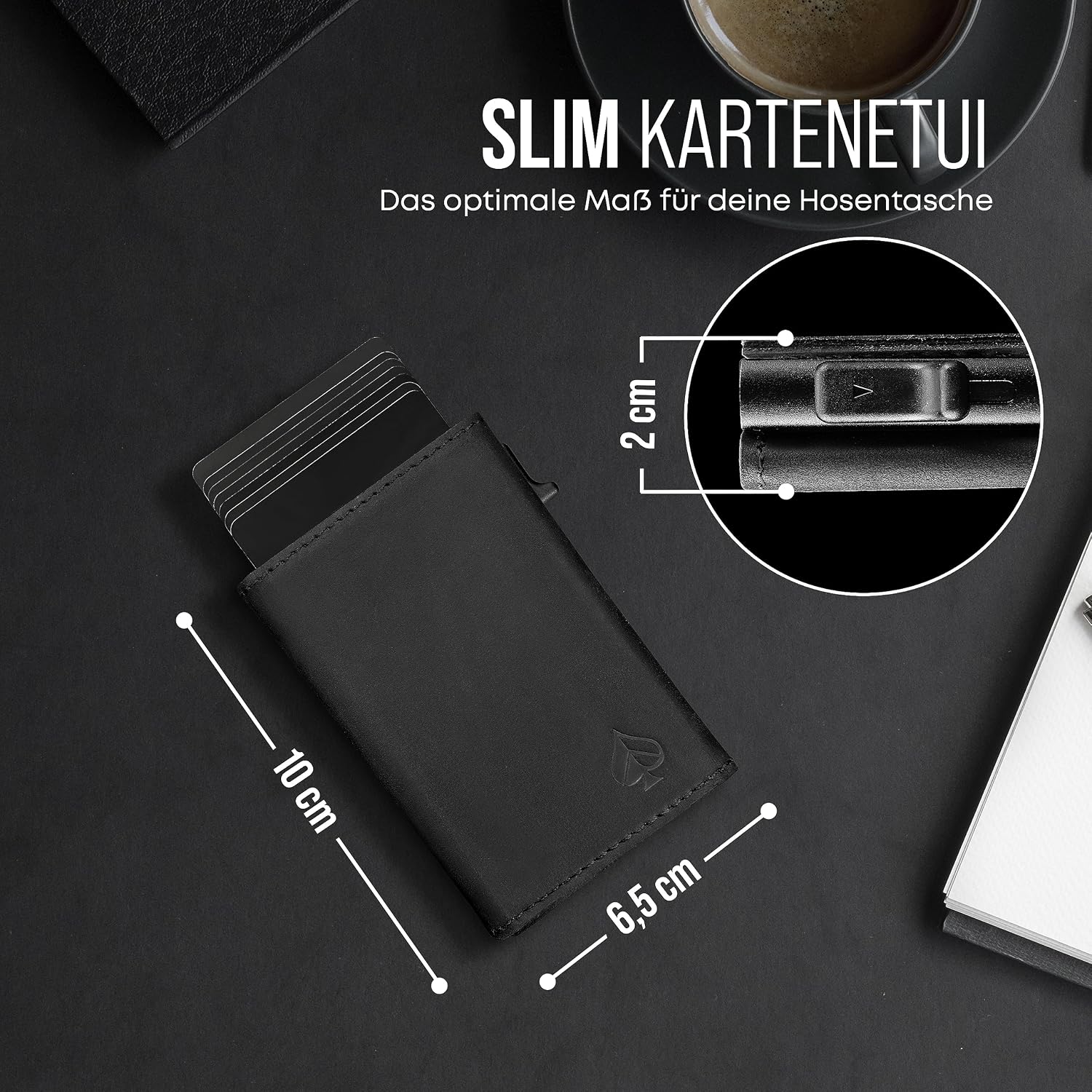 Detalle 2 de Card Nine! Magnet Kartenetui RFID Schutz