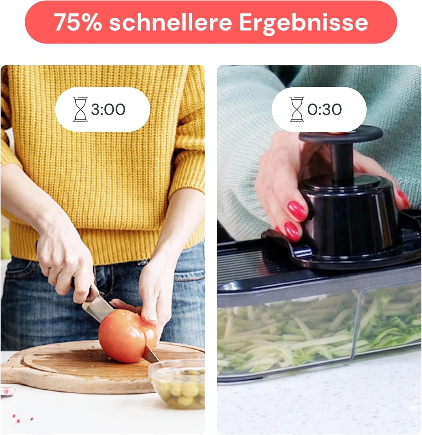 Detalle de Fullstar 6-in-1 Gemüseschneider für Würfel