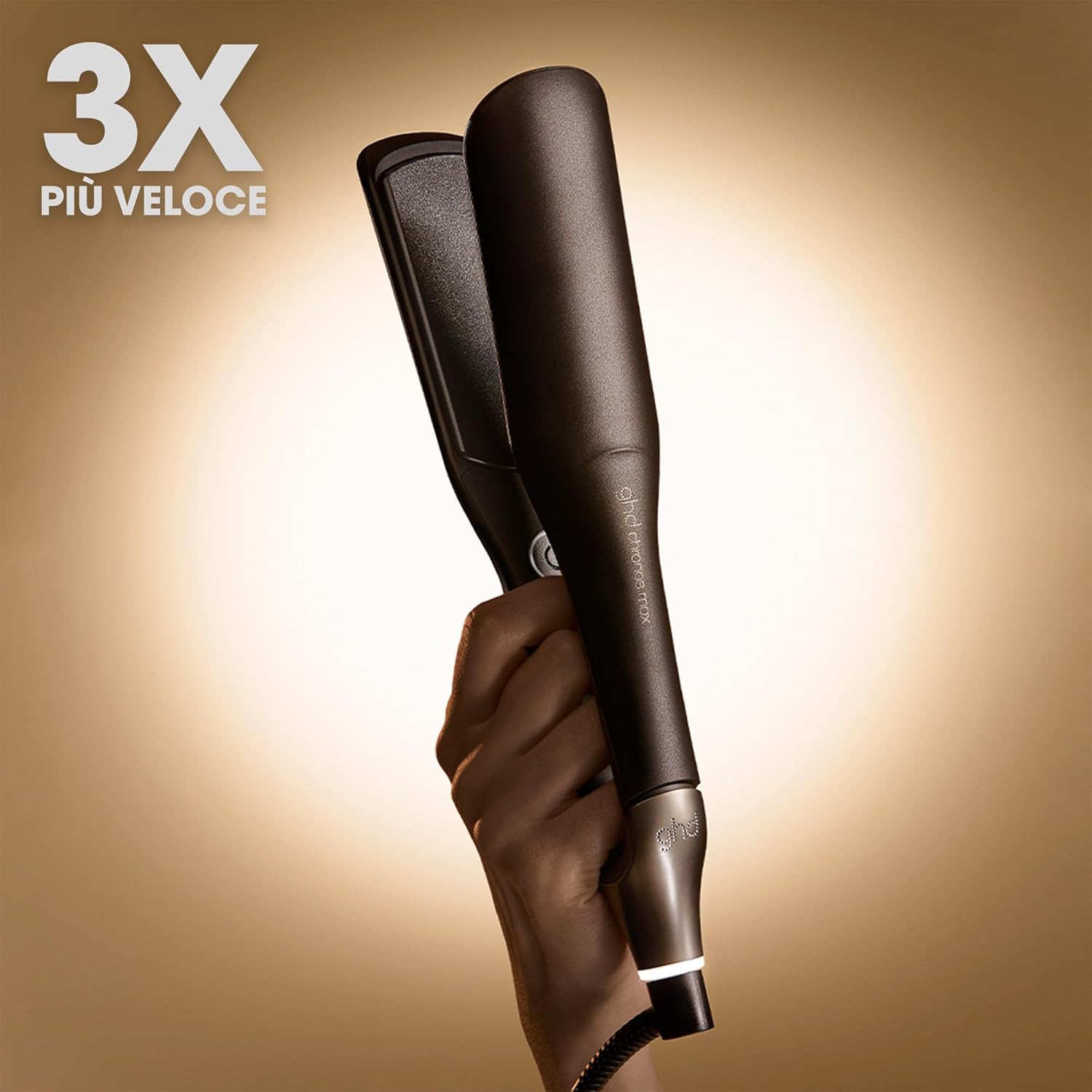 Thumbnail 3 de ghd Chronos Max: Piastra capelli professionale a lamelle larghe per styling rapido e protezione dal calore