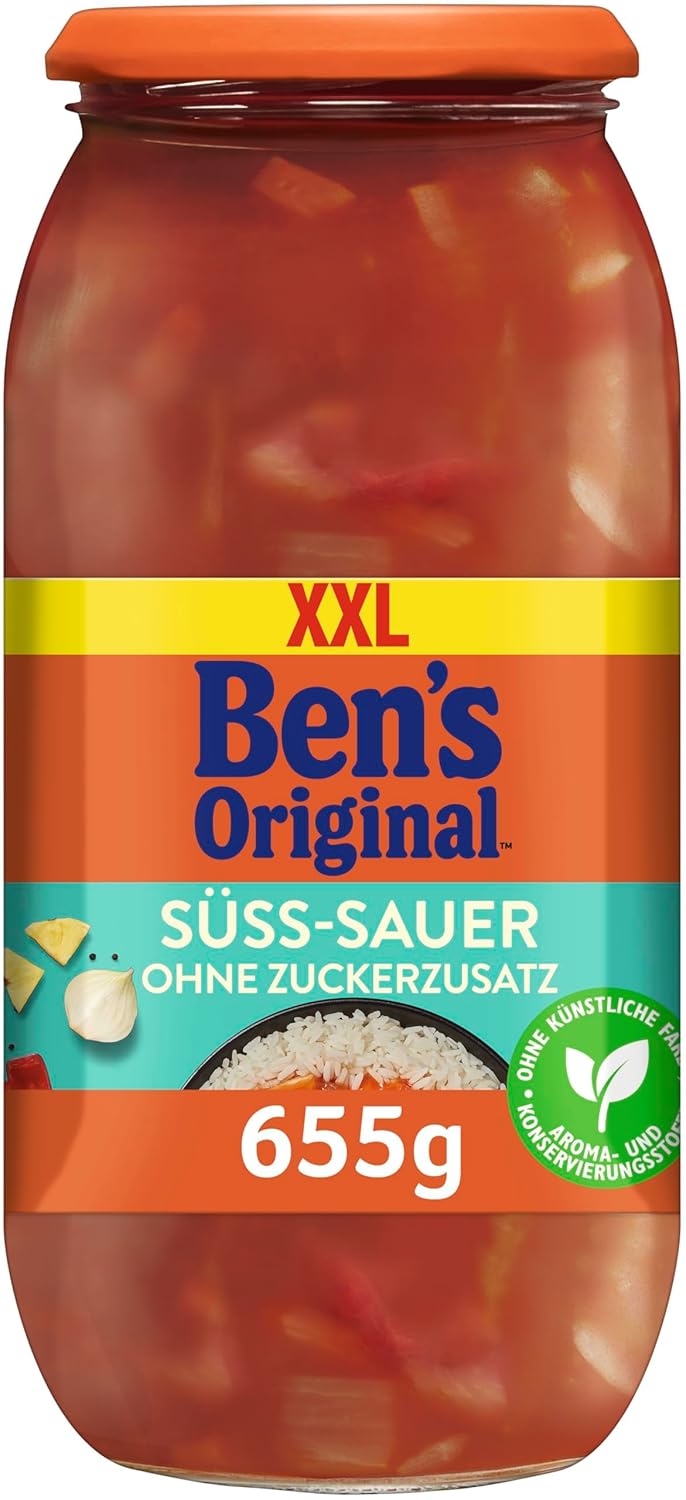 Detalle de BEN'S ORIGINAL Sauce Süss-Sauer 6x675 g 🥫