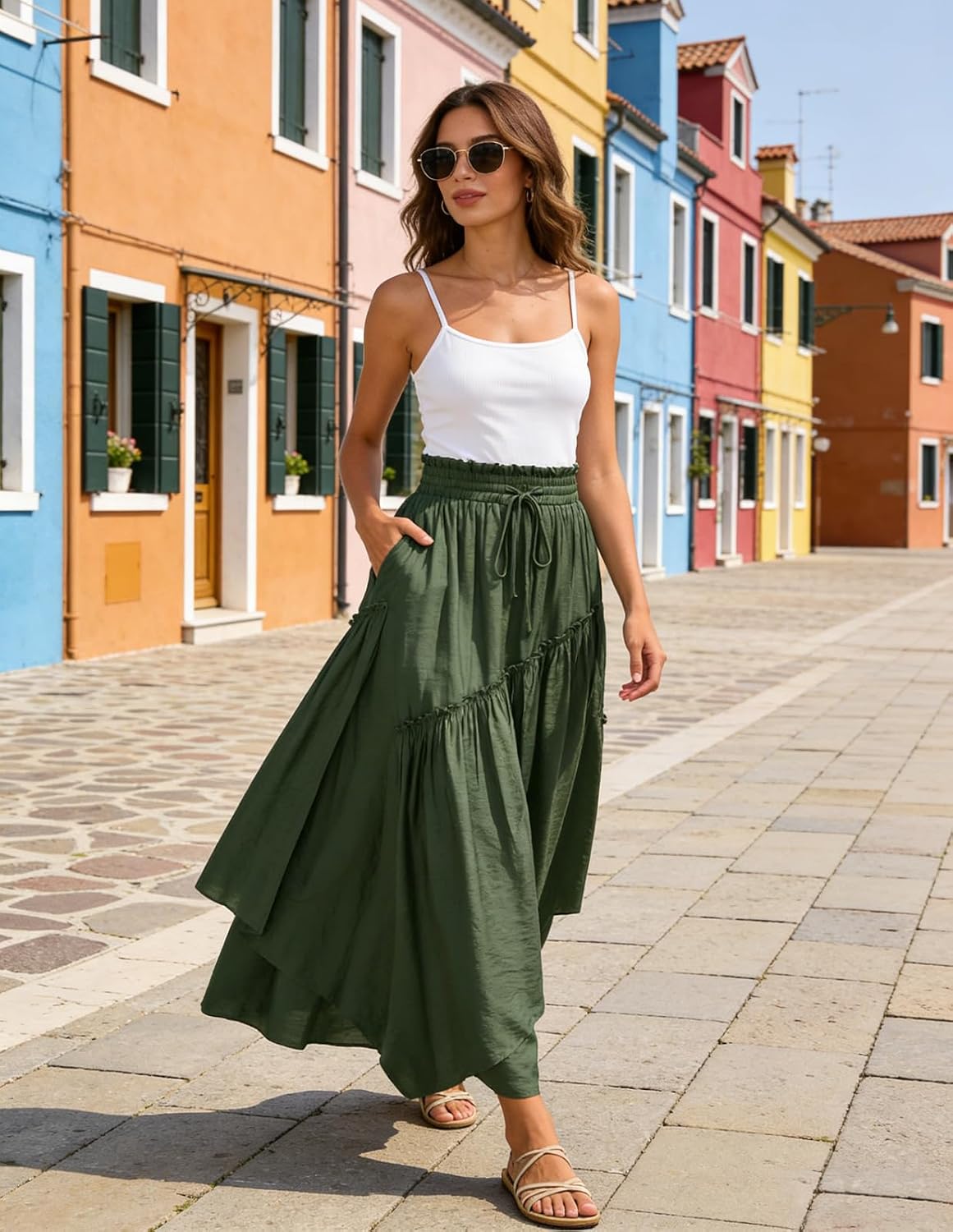 Detalle 2 de SCARLRT Women's Maxi Skirt