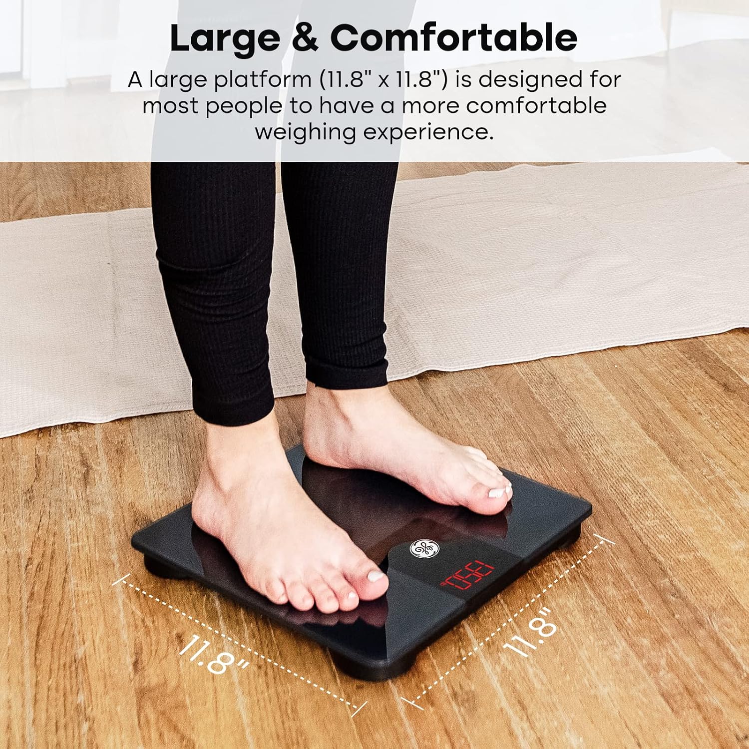 Thumbnail 4 de GE 500 lb Bathroom Scale with Bluetooth