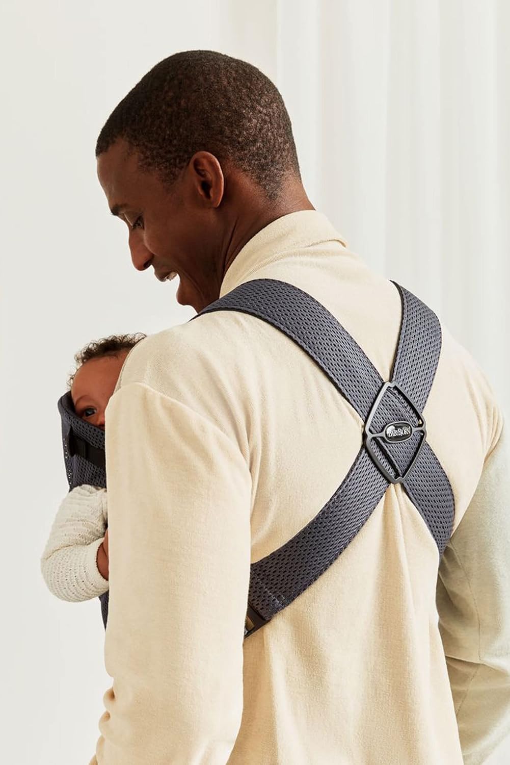 Thumbnail 6 de BABYBJÖRN Baby Carrier Mini, 3D Mesh, Anthracite – practical first carrier for newborns