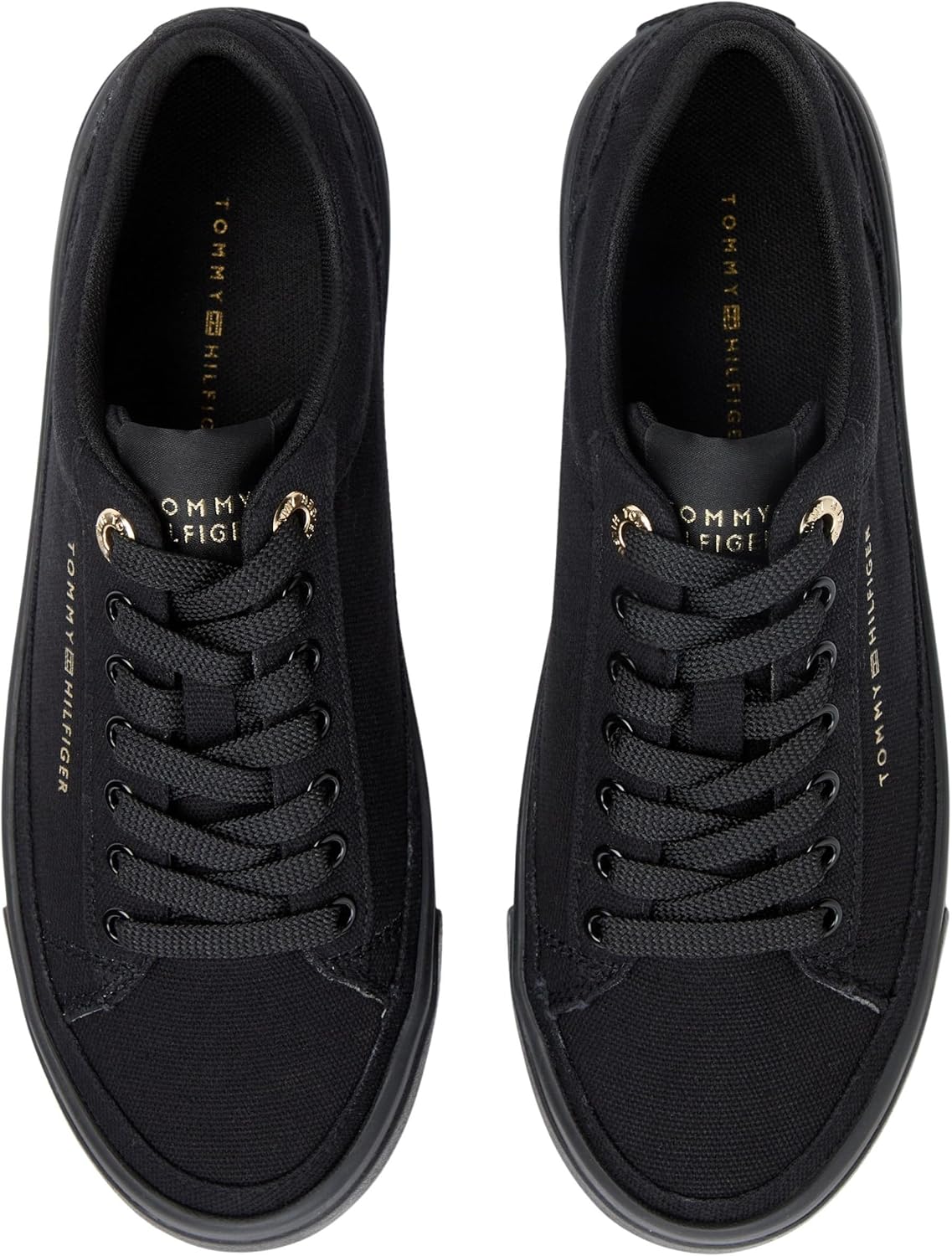 Thumbnail 4 de Tommy Hilfiger Femme Th Foxing Platform Canvas FW0FW09480 Bas – fiche d’évaluation