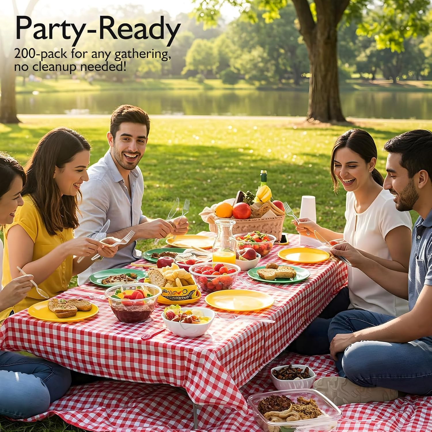 Thumbnail 6 de Disposable Silverware 200 Count 🍴