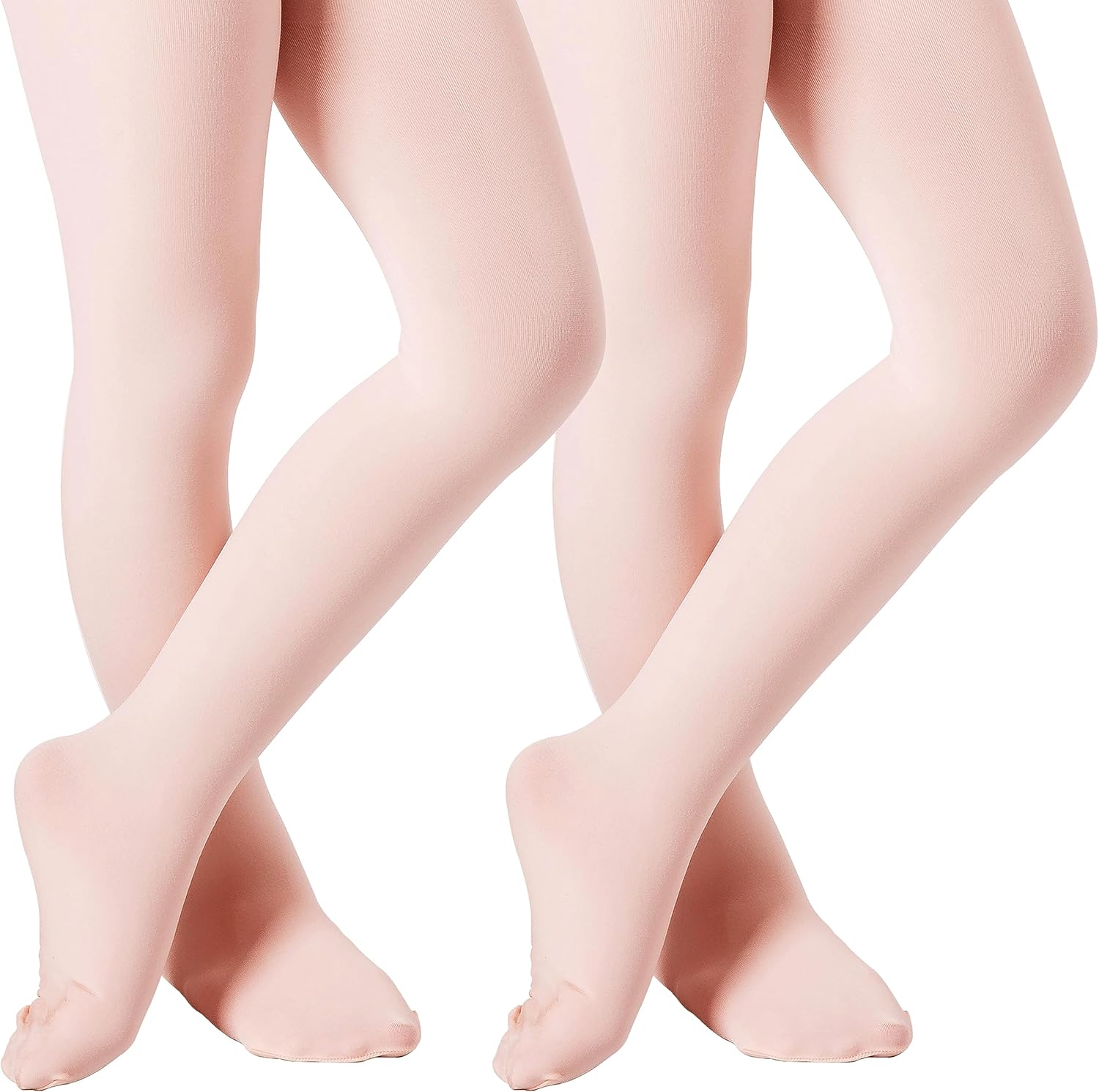 Thumbnail 5 de DIPUG Ballet Tights for Girls – Thick, Soft Footed Dance Tights for Toddlers and Kids