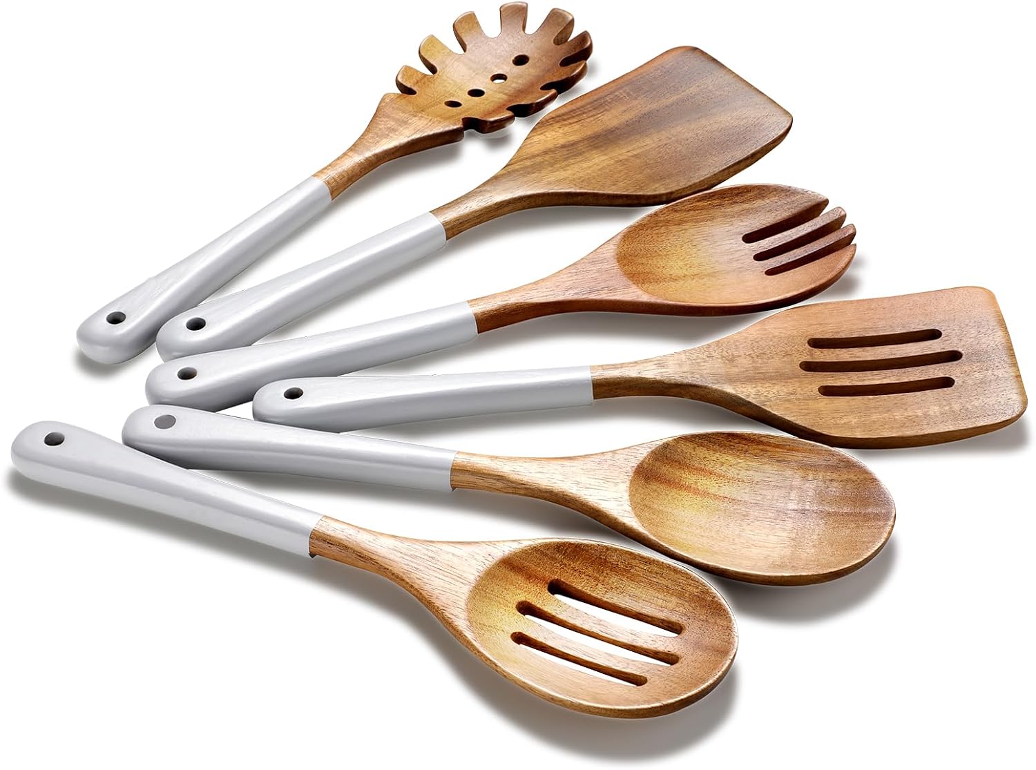 Detalle de ROSOS Wooden Spoons 6-Piece Set 🍽