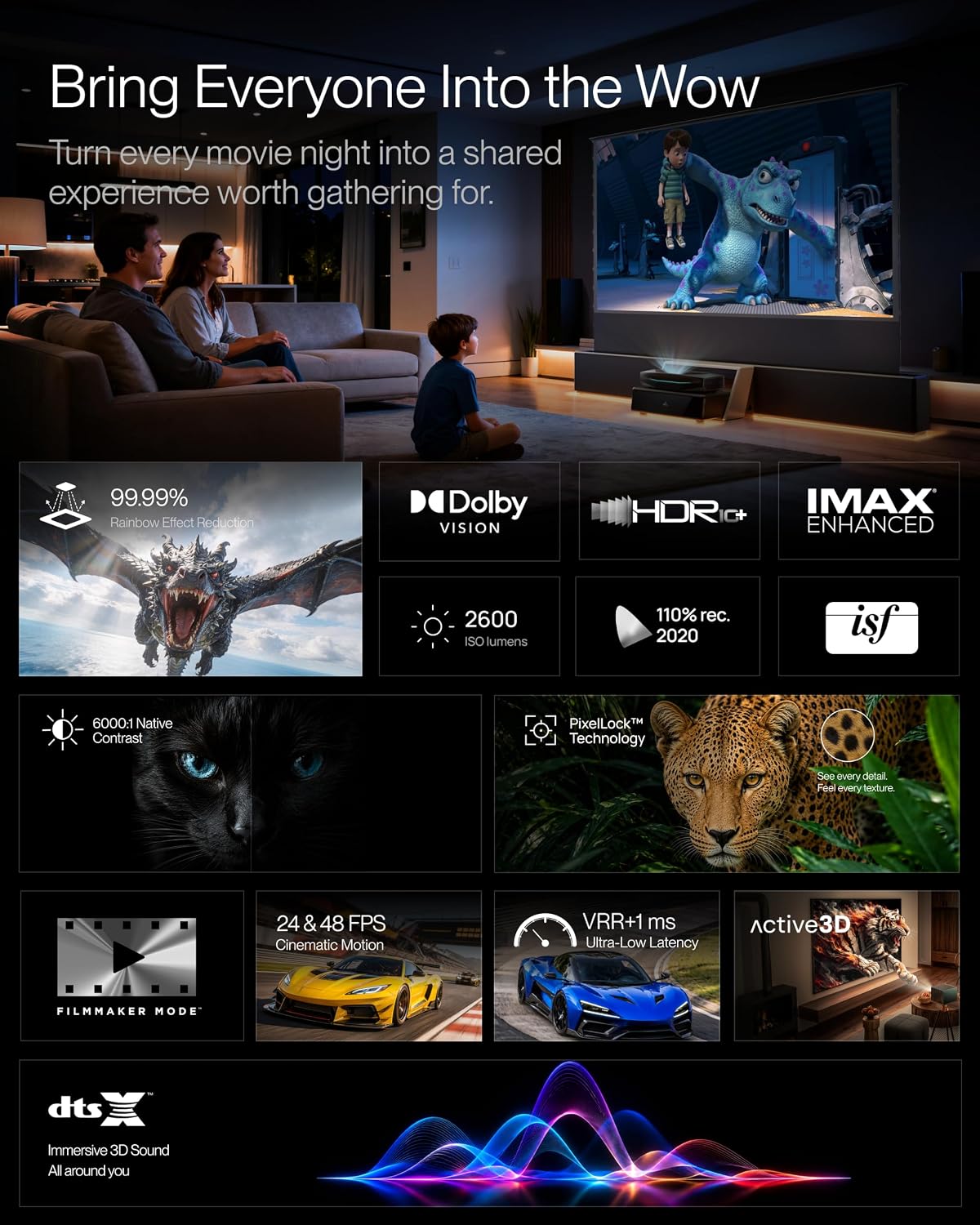 Detalle 2 de AWOL Aetherion Pro 4K Ultra Short Throw Projector