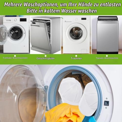 Thumbnail 1 de Haiou 2 Stück Hut-Unterlegscheibe / Cap Washer – Halterung für Baseballkappen (Weiß)