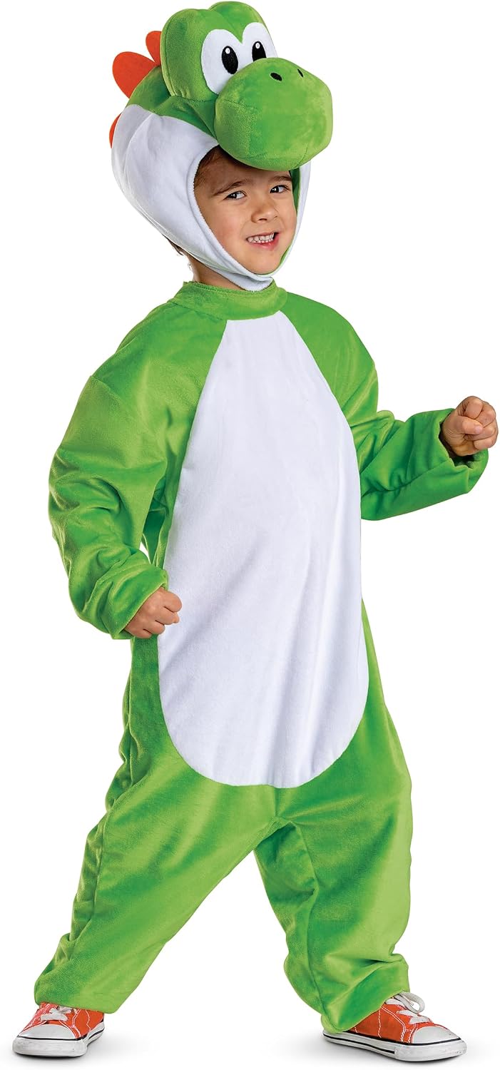 Detalle de Disguise Infant Super Mario Yoshi Toddler Costume with Detachable Shell