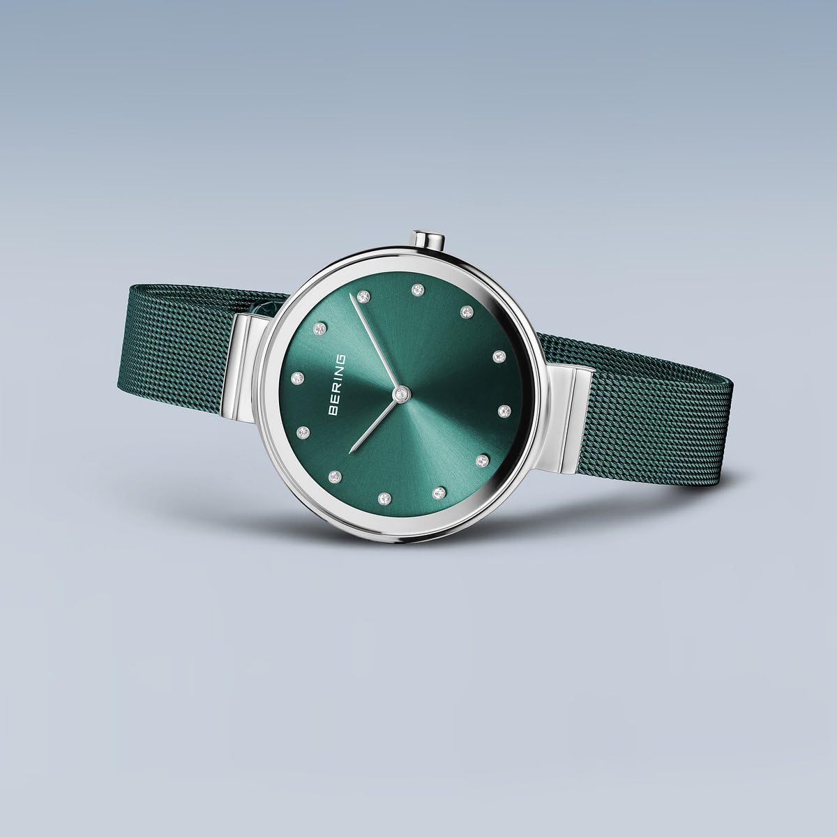 Thumbnail 3 de BERING 12034 Montre Femme Quartz 34 mm - Acier Inoxydable, Bracelet Milanais, Verre Saphir