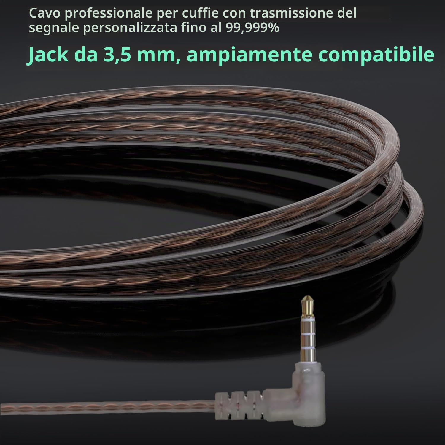 Detalle de Yinyoo KZ ZST Armatura Balance ibrida: auricolari in-ear 1BA + 1DD, suono HiFi e comfort leggeri