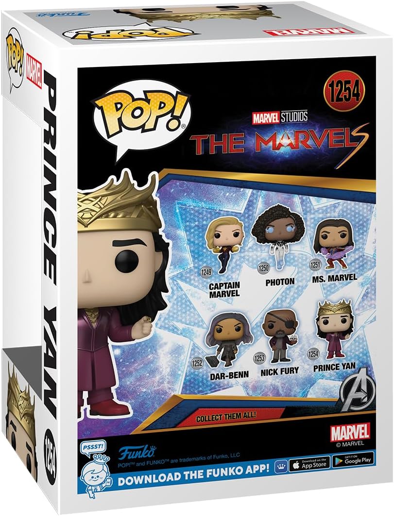 Thumbnail 2 de Funko POP! Vinyl: The Marvels – Prince Yan Vinyl-Sammelfigur (ca. 9,5 cm)