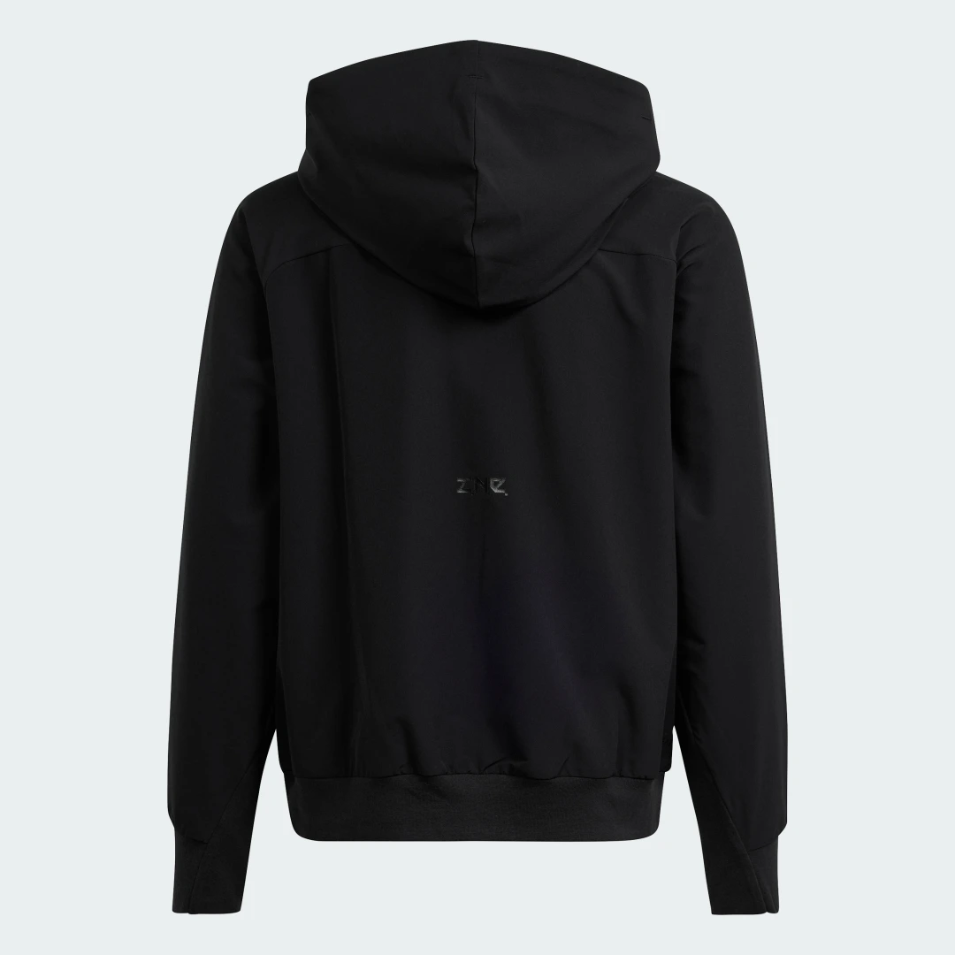 Detalle 2 de Adidas Z.N.E. Woven Full-Zip Track Jacket Kids – Chaqueta deportiva en negro para niños