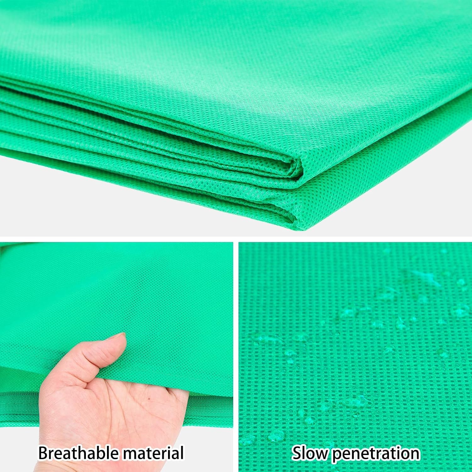 Detalle de Homimp OUTPC1116 Plant Frost Covers, 4-Pack with Zipper and Drawstring