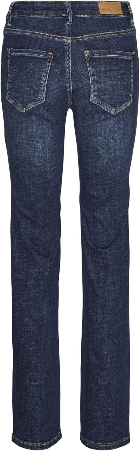 Thumbnail 2 de Jean Vero Moda Vmflash coupe droite Straight pour femme (69% coton, stretch)