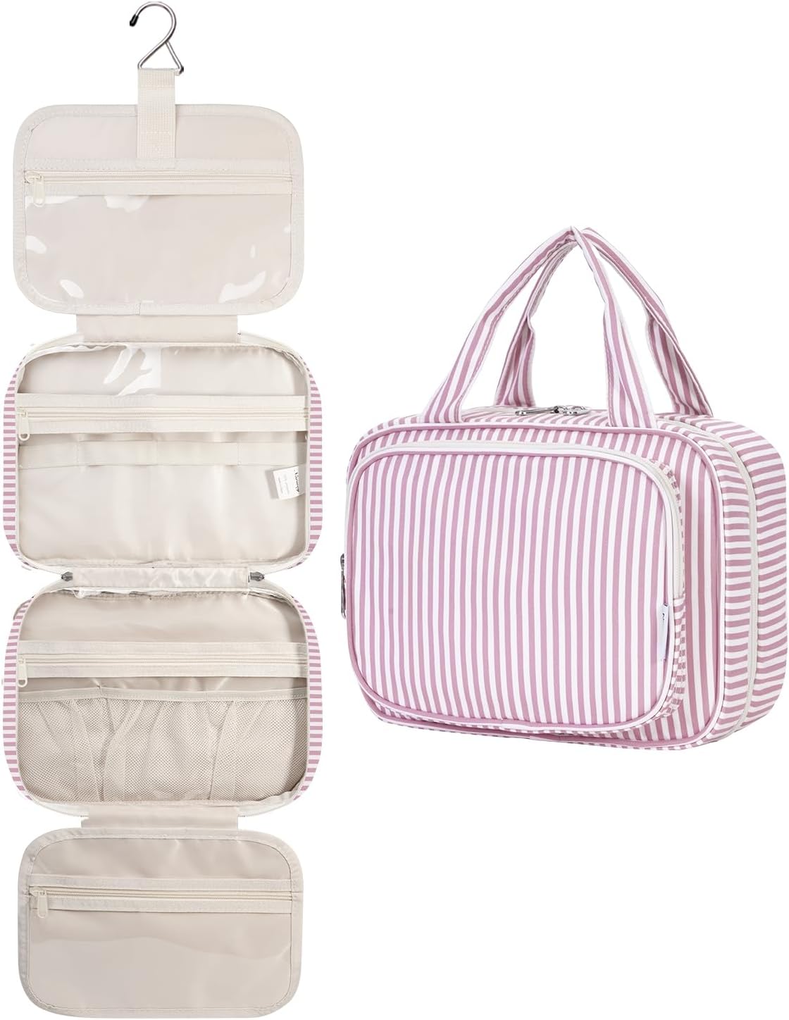 Detalle de Narwey Hanging Travel Toiletry Bag for Women