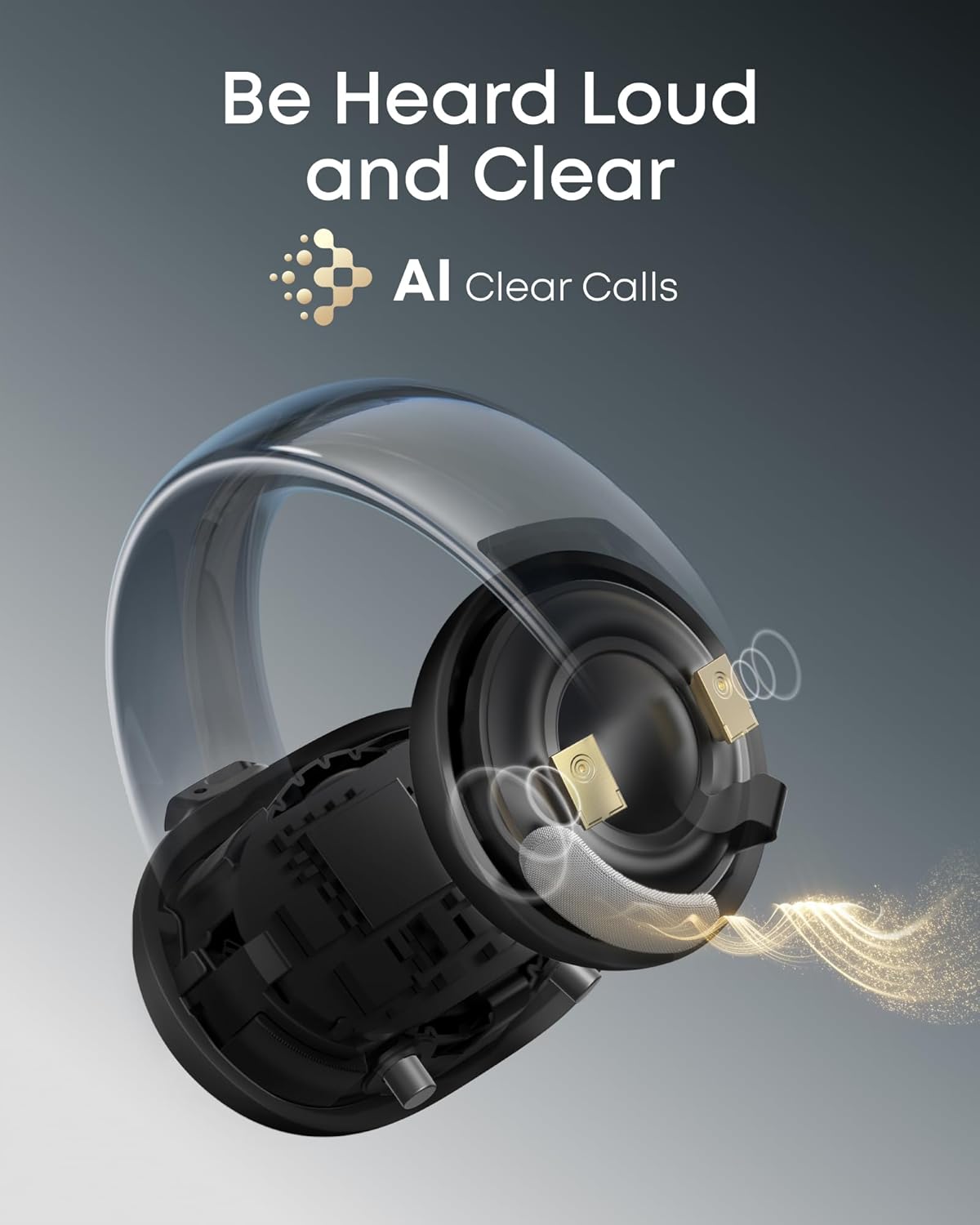 Thumbnail 6 de soundcore AeroClip by Anker open-ear clip-on earbuds with secure fit and AI clear calls