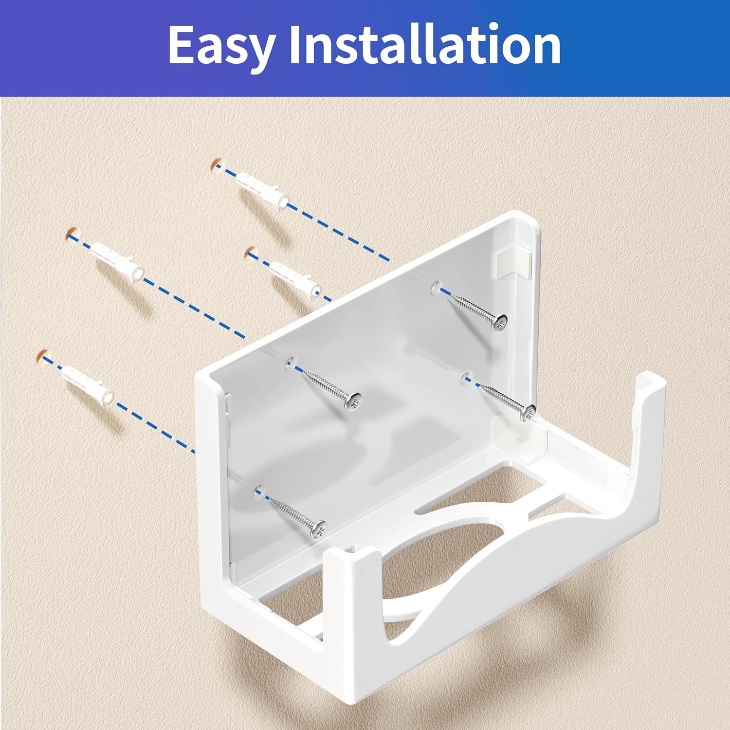 Detalle de Wall Mount for Xbox Series S – Ventilated Metal Console Holder with Silicone Protection
