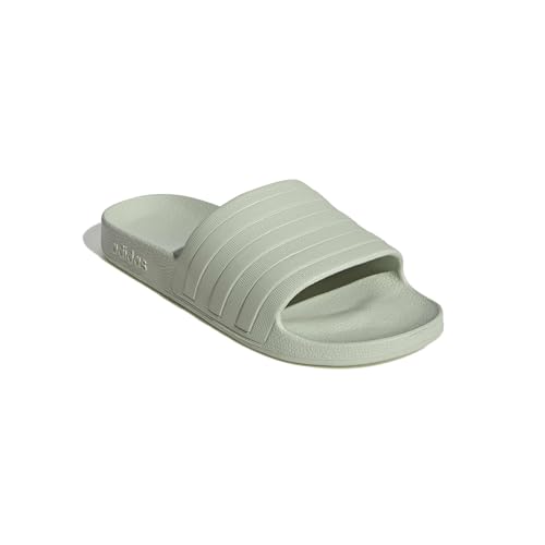 Detalle de adidas Damen Adilette Aqua Slides Sandal – Linen Green (Größe 42 EU)