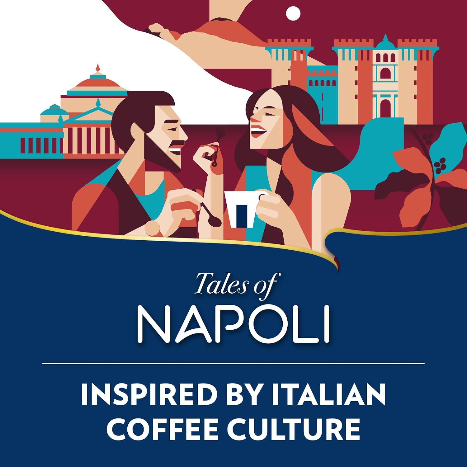 Detalle 2 de Lavazza Tales of Napoli 100 capsules