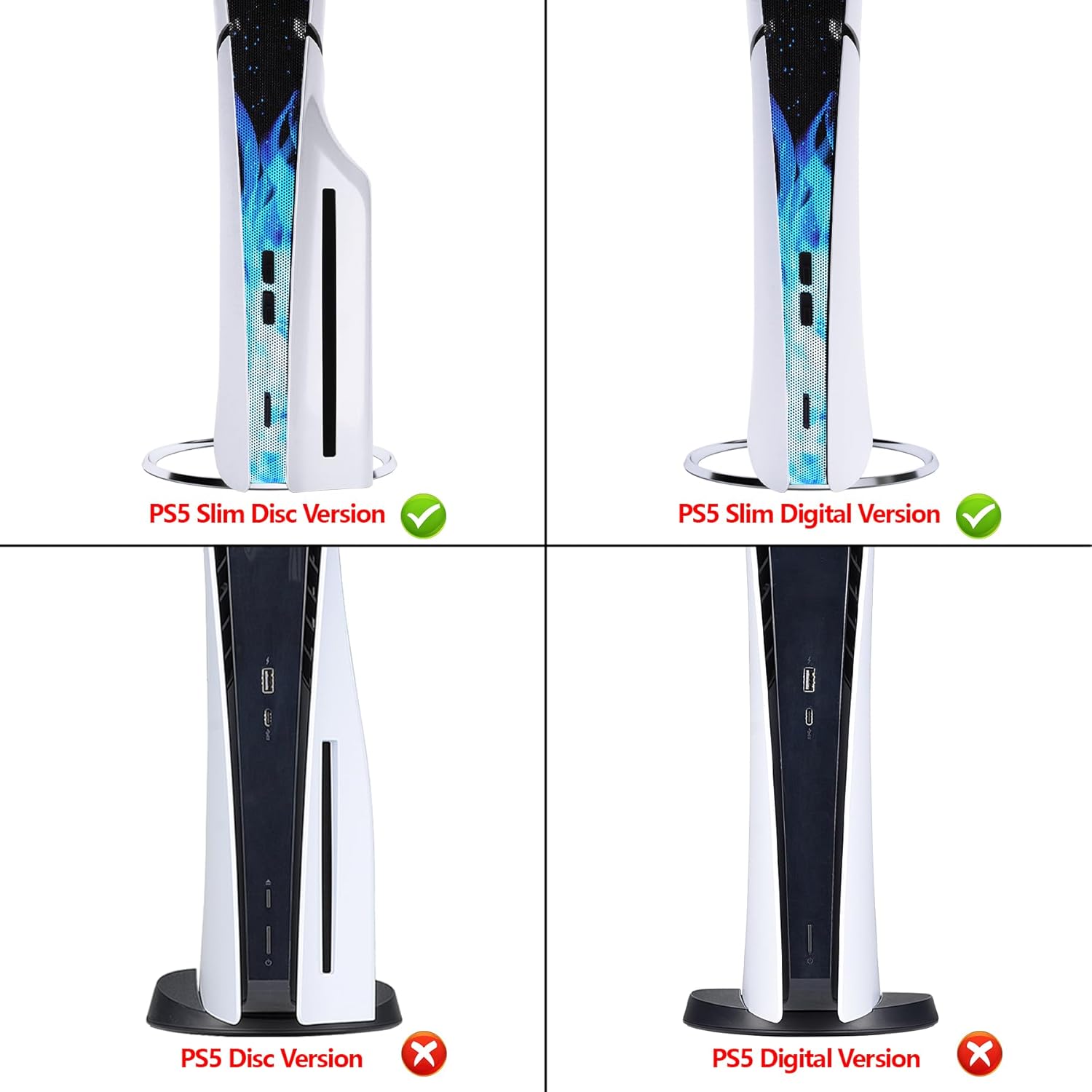 Thumbnail 2 de playvital 12-in-1 Dust Cover Kit for PS5 Slim