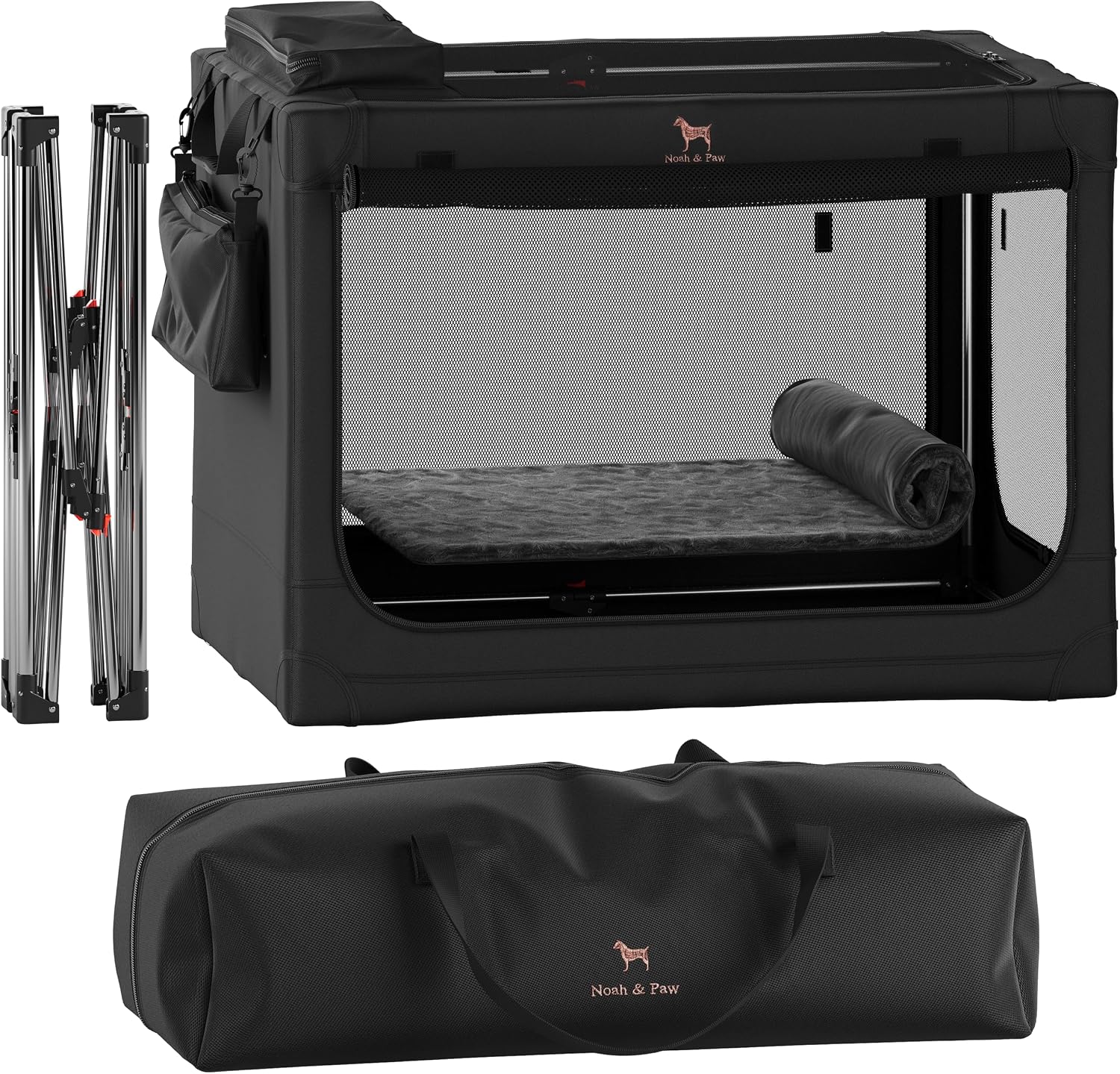 Detalle de Noah & Paw 36 inch collapsible dog crate