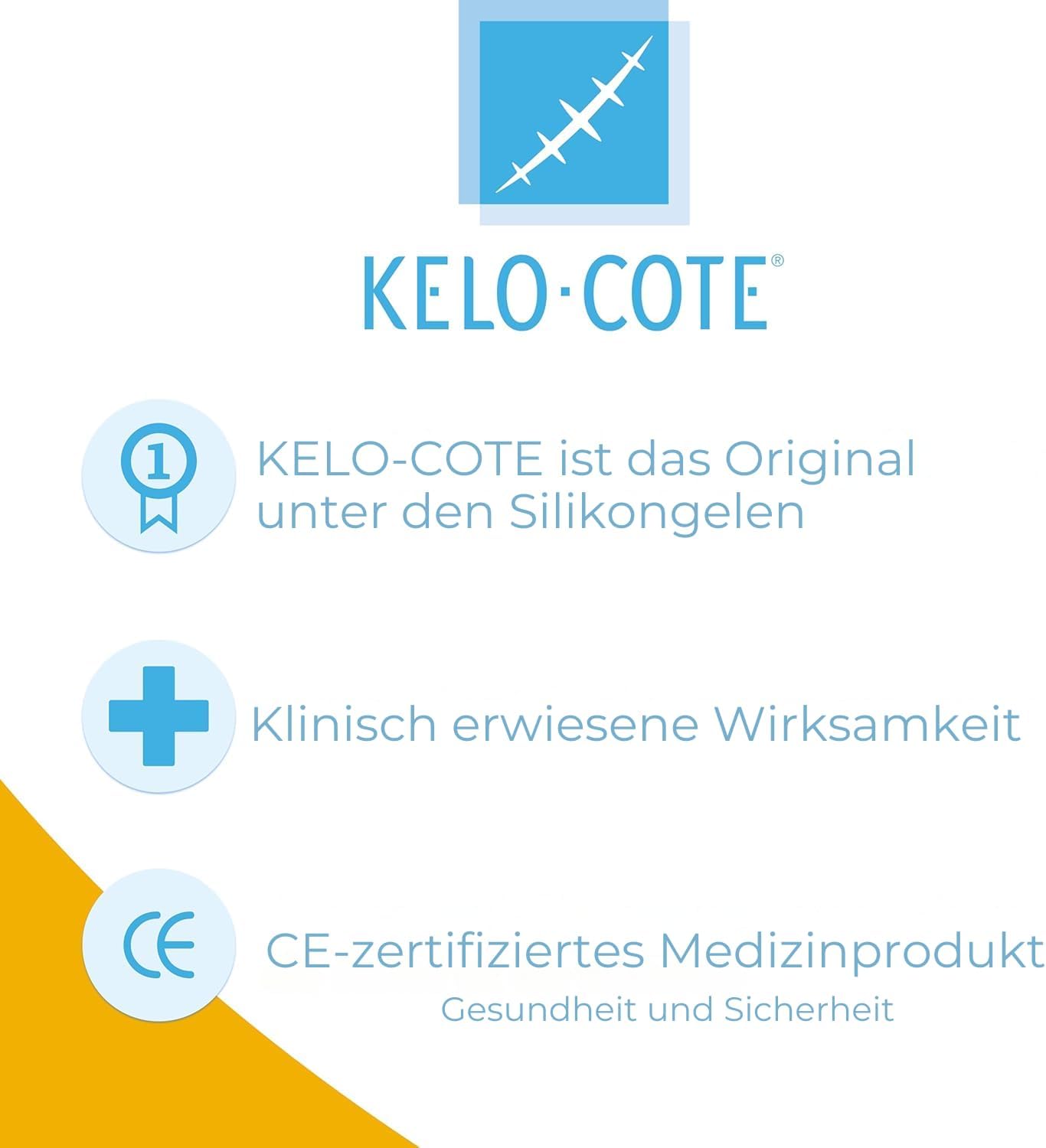 Detalle de KELO-COTE UV SPF30 Silikon-Narben-Gel 15 g – Schutz und Glättung für Narben
