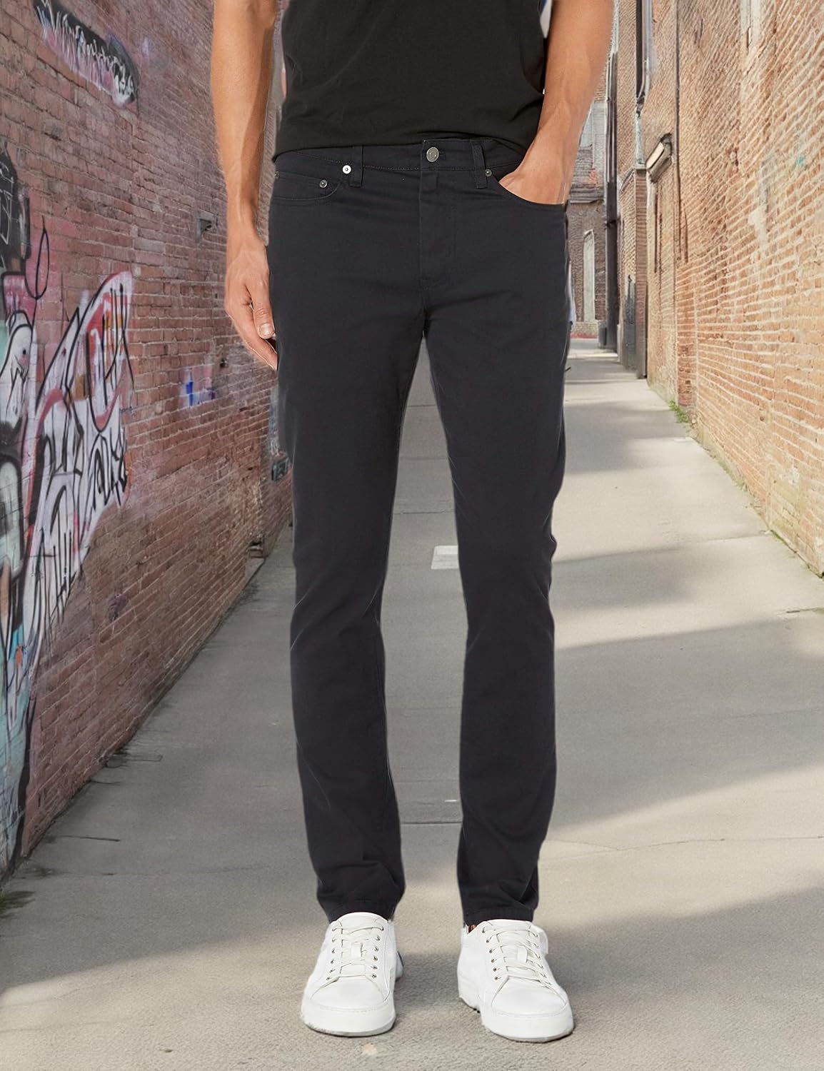 Thumbnail 3 de Amazon Essentials Herren 5-Pocket-Stretch-Twillhose, Skinny-Passform – belastbar, flexibel und alltagstauglich