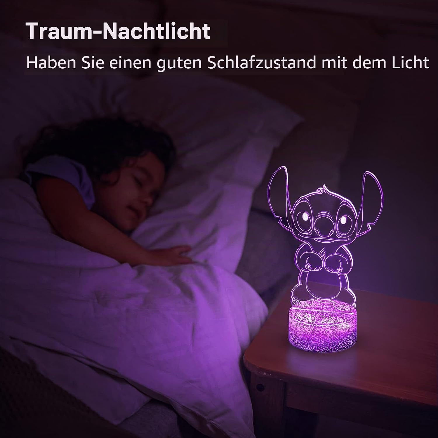 Thumbnail 4 de Hoofun Stitch Lampe 16 Farben