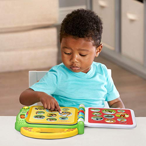 Detalle de LeapFrog 100 Animals Book, Green — An Engaging Bilingual Early Learning Page-Teacher for Toddlers