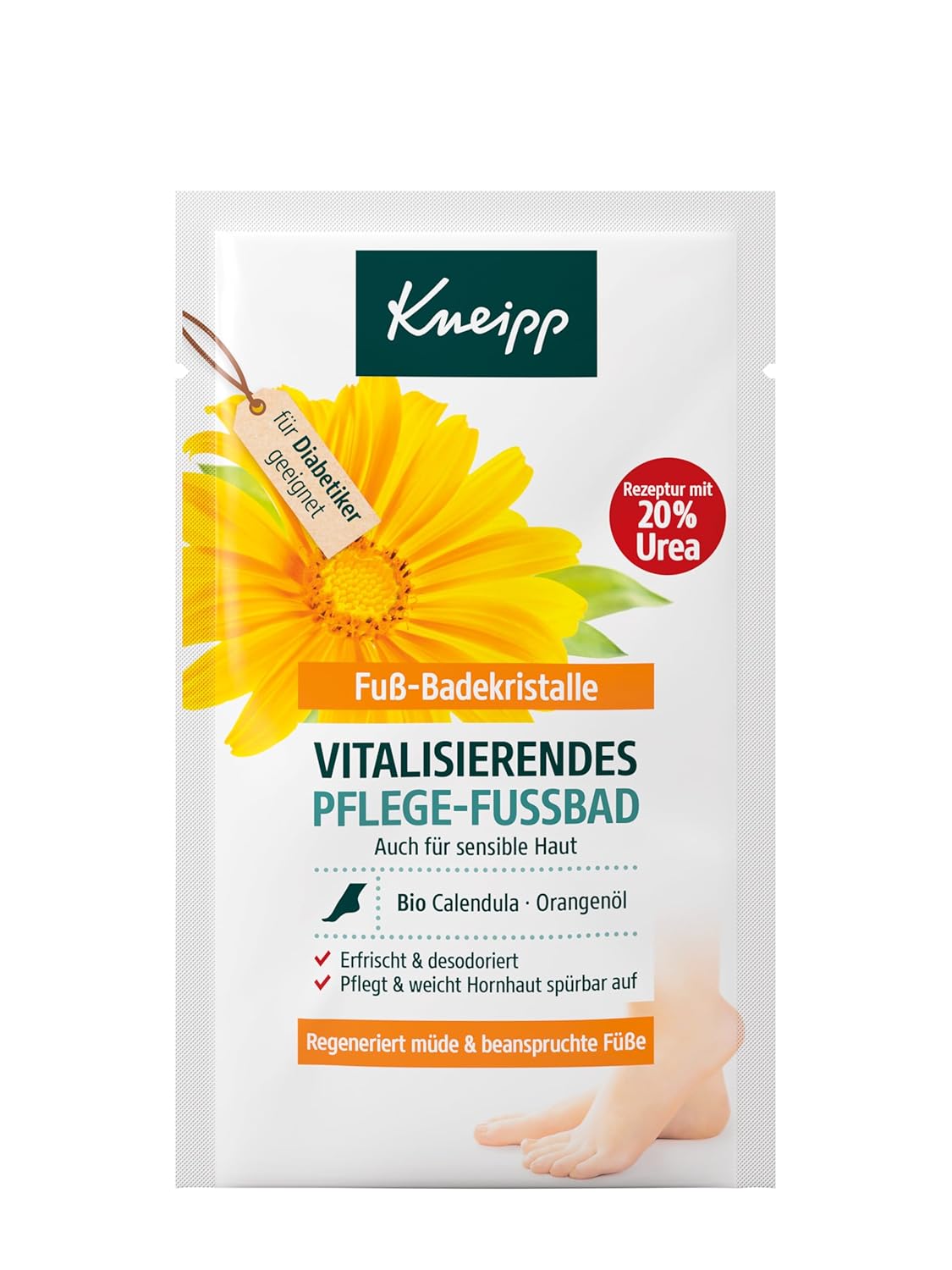 Thumbnail 6 de Kneipp Vitalisierendes Pflege-Fußbad mit 20% Urea (600 g) – für trockene, beanspruchte Füße