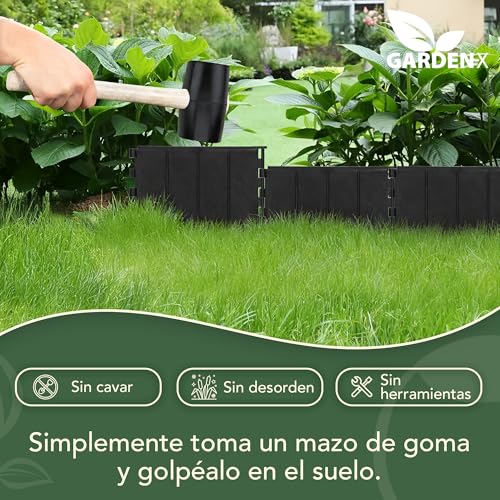 Thumbnail 5 de GARDENIX Borde de césped fácil de instalar 10,3 m