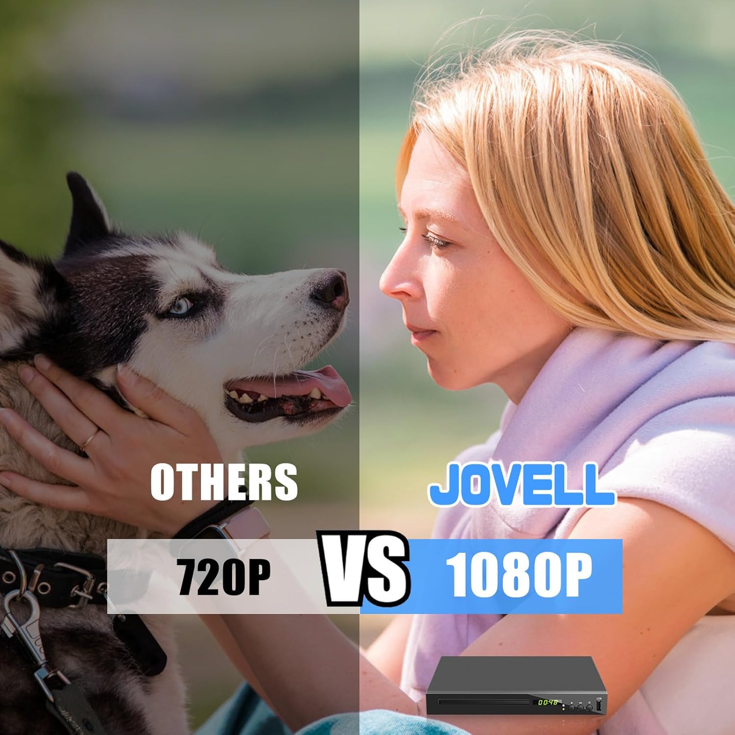 Thumbnail 6 de Kompakter HD Blu-ray Player von Jovell – Region B/2, 1080p, HDMI-Ausgang