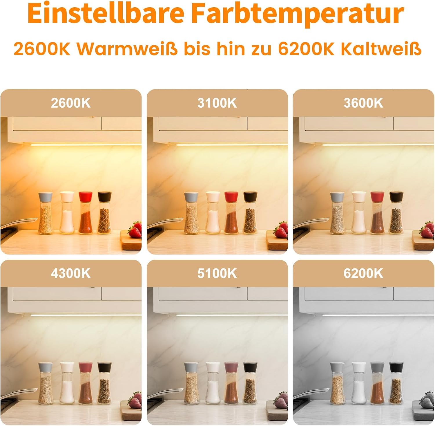 Detalle 2 de LED Unterbauleuchte SIBI 24V, 2er-Set Küche